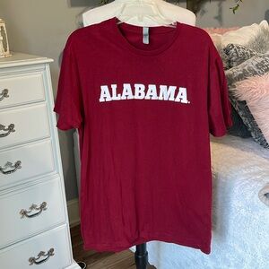 University of Alabama Crimson Red Short Sleeve